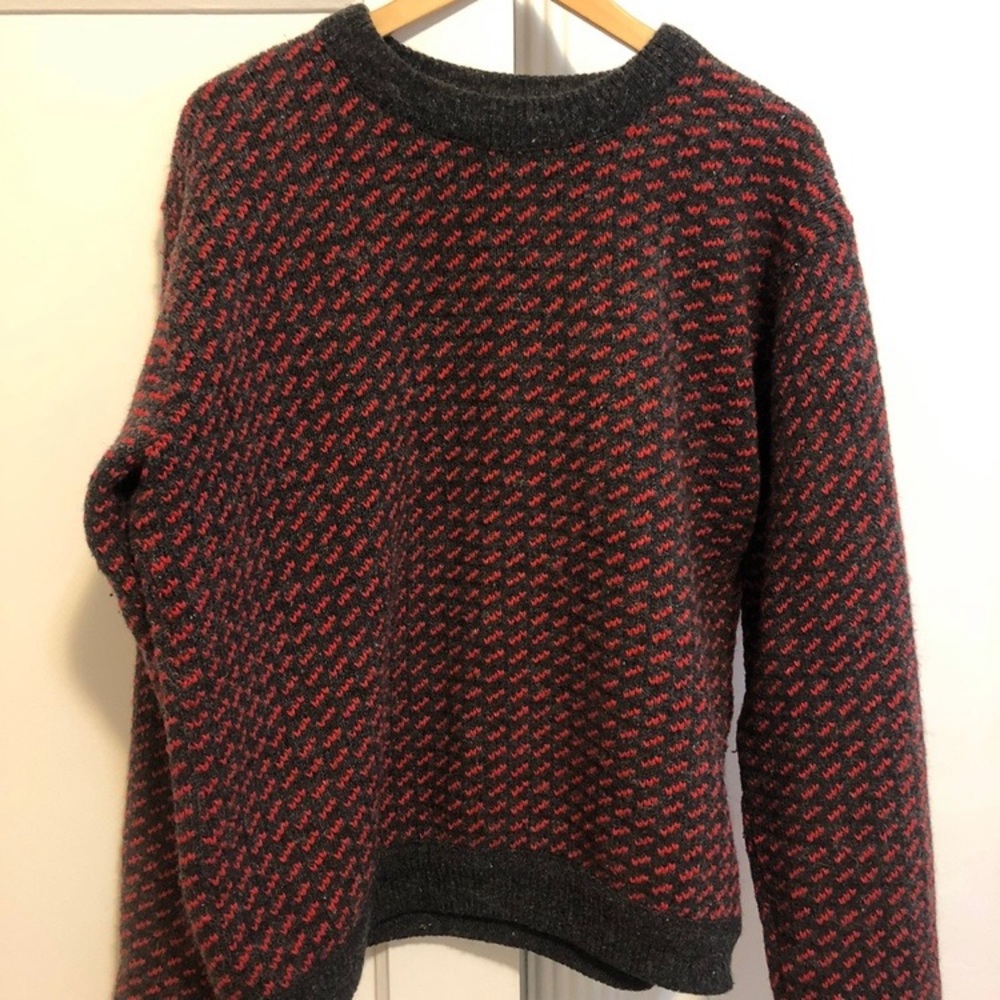 Vintage LL Bean Wool Norwegian Knit Sweater